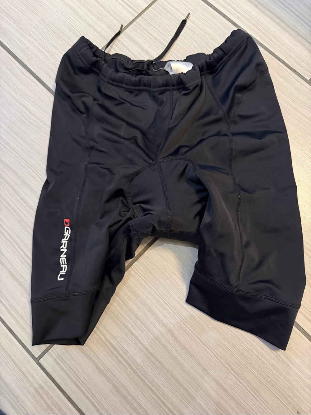 Louis Garneau Men's Black Padded Cycling Shorts .EUC XL